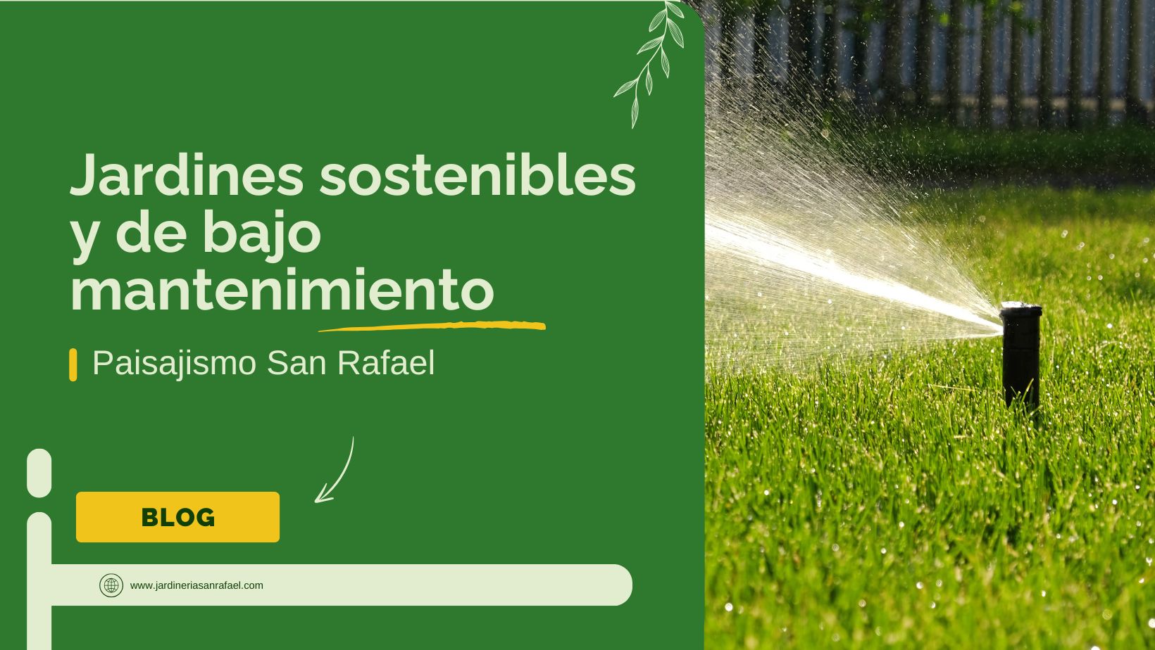 Jardines sostenibles y de bajo mantenimiento