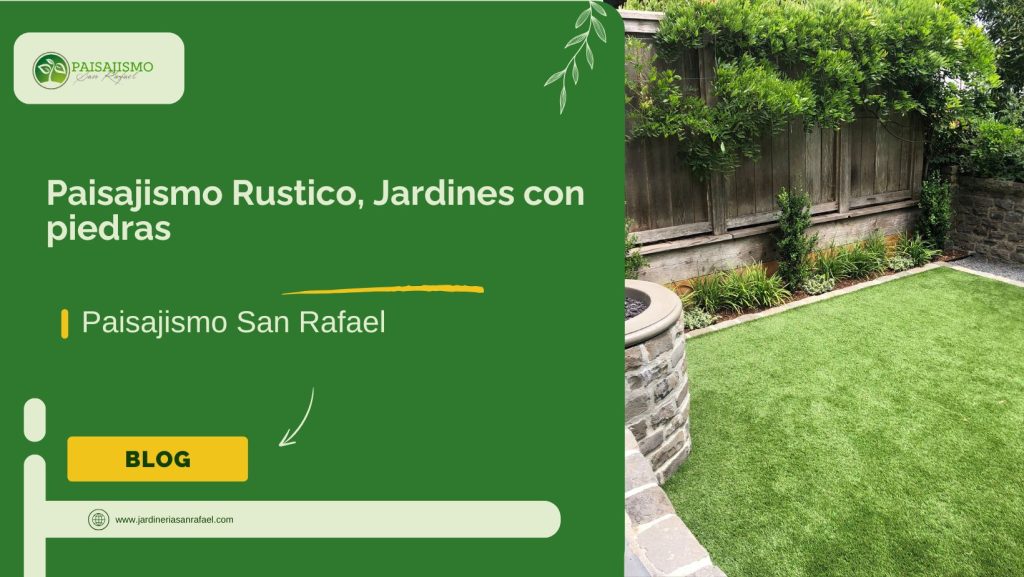 Paisajismo Rustico, Jardines con piedras