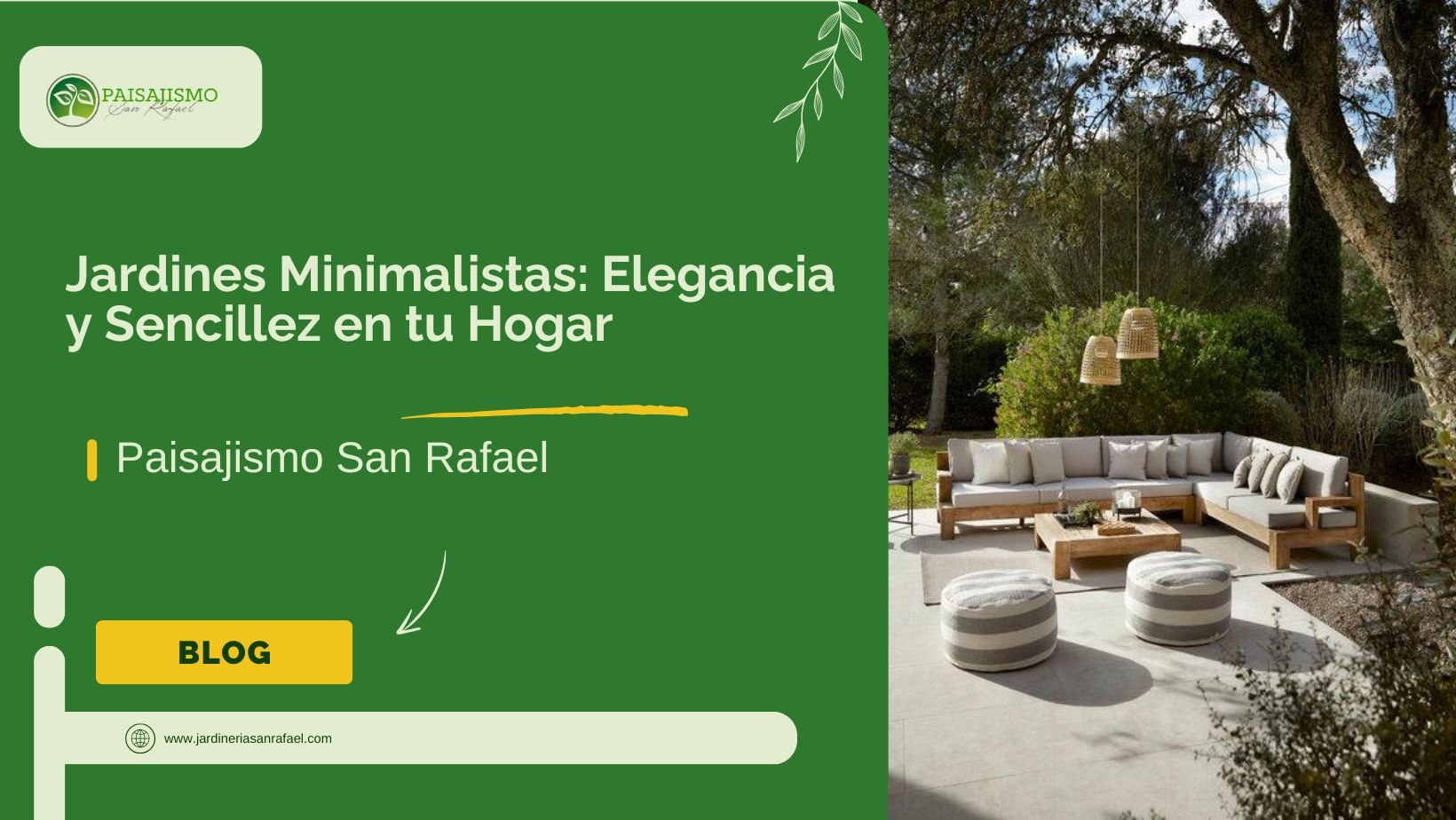 jardines minimalistas